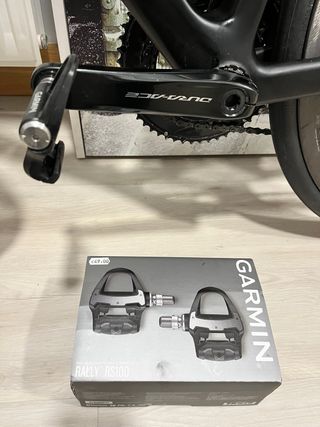 Bielas Shimano Dura Ace 9200 + Pedales Garmin Rall