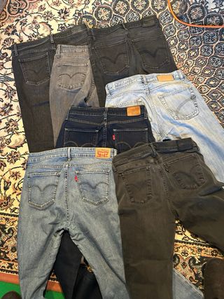 Jeans Levi's Box Uomo/Donna Vari Colori