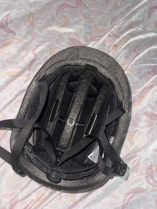 Casco Negro Bici/Patín Sin Usar