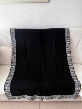 Bufanda Zara cuadros reversible