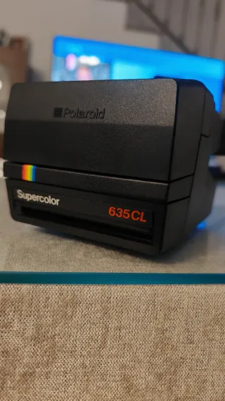 Cámara Polaroid Supercolor 635CL años 80 nueva