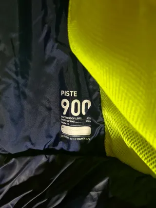 Chaqueta esquí azul y verde T.S (14 años)