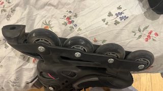 Patines Oxelo Talla 39 Negro/Rosa