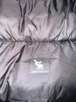 Saco de invierno Cottonmoose negro