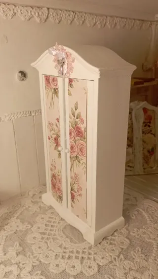 Armadio Casa Bambole 1:12 Artigianale