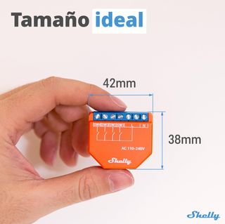 Shelly Plus i4 DC Control. WiFi y Bluetooth