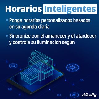 Shelly Plus i4 DC Control. WiFi y Bluetooth