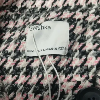 Chaleco Bershka Houndstooth Mujer