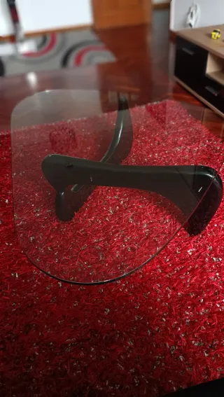 Mesa de centro moderna cristal