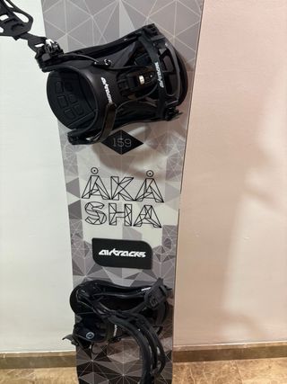 Fijaciones Snowboard Negras