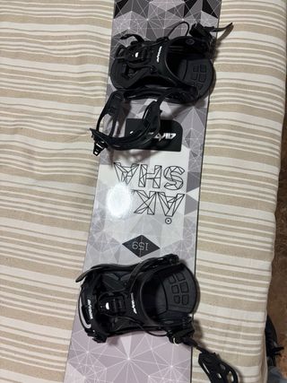 Fijaciones Snowboard Negras