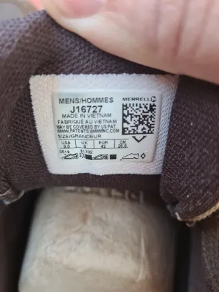 Zapatillas Merrell Marrones