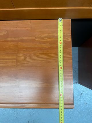 Cabecero y 2 mesitas de noche madera