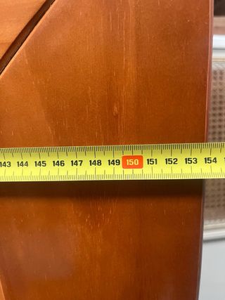 Cabecero y 2 mesitas de noche madera