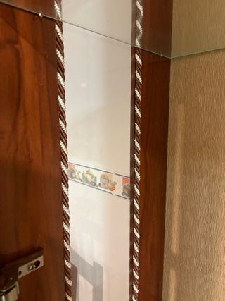 Alacena/vitrina madera antigua vintage