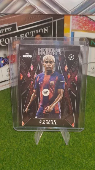 Cromo Lamine Yamal Topps Deco Modern Marvels