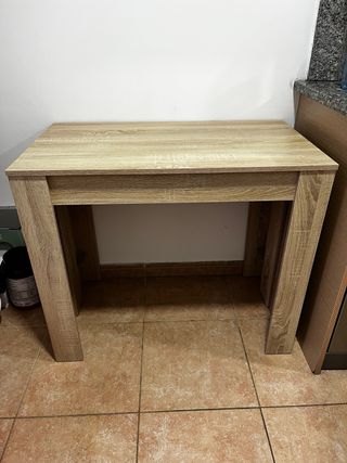 Mesa extensible madera 51cm a 239cm