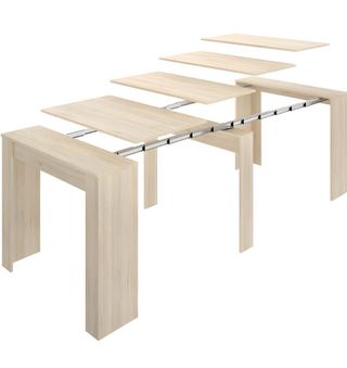 Mesa extensible madera 51cm a 239cm