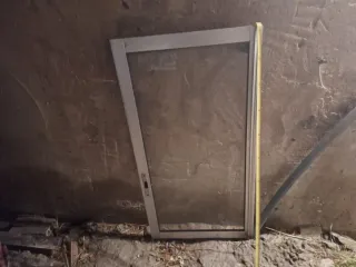 Ventana corredera aluminio grande de dos hojas