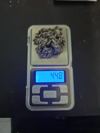 Cadena de plata rota 44.8 g