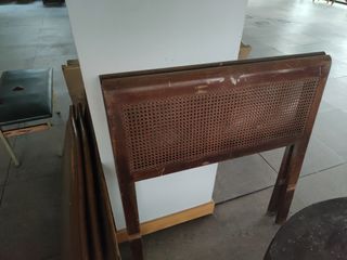 Lote muebles vintage: mesas + cabeceros