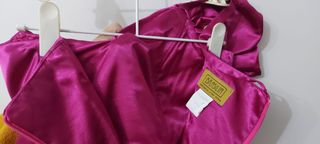 Vestido Largo Fiesta Fucsia B Abierto