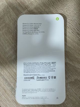 Custodia iPhone 13 Pro Apple Nero