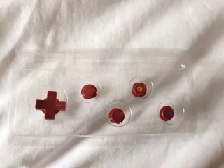 Botones New Nintendo 3DS XL Rojos