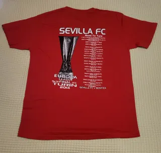 Camiseta Sevilla FC Final Europa League Turín 2014