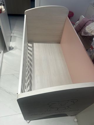 Cuna de madera 1.5m x 80cm