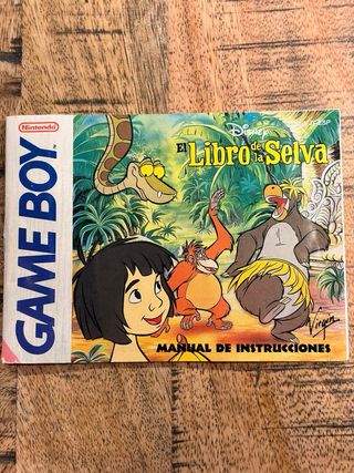 El Libro de la Selva Game Boy Disney