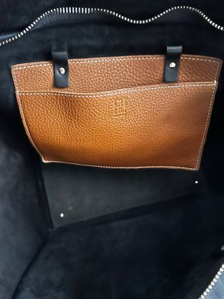 Bolso Carolina Herrera Negro Piel