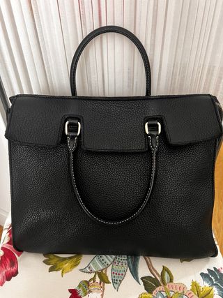 Bolso Carolina Herrera Negro Piel