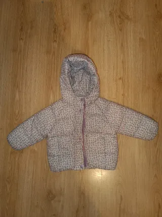 Zara cazadora acolchada floral