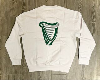 Sudadera hombre Guinness blanco