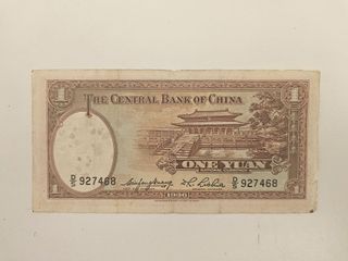 Lote 2 Billetes Antiguos China
