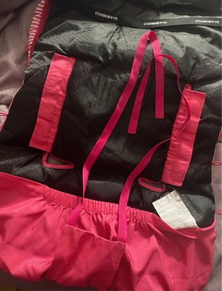 Saco para coche de bebé rosa