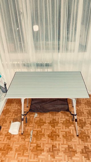 Mesa Camping Aluminio Plegable Nueva