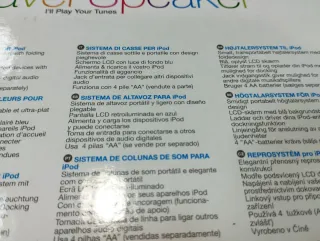 Altavoz Memorex para iPod