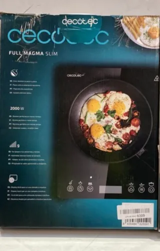 Placa de inducción Cecotec Full Magma Slim