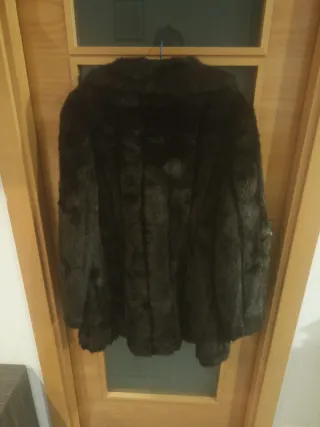 Abrigo de pelo mujer