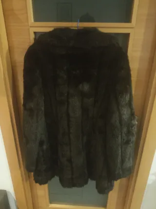 Abrigo de pelo mujer