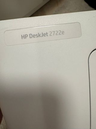 Impresora HP Blanca y Verde