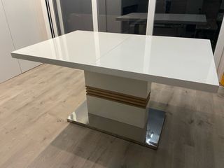 Lote muebles Sofá Cama, Chaise Longue y Mesa salon