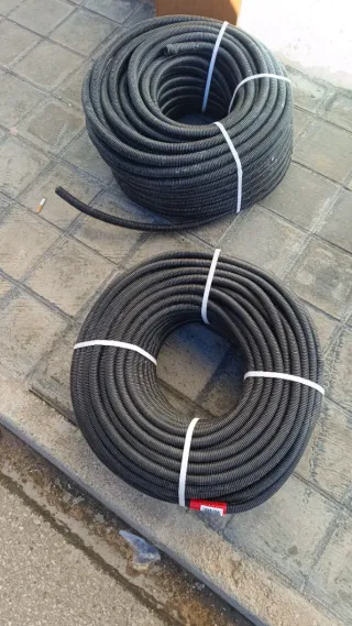 Tubo Corrugado Negro 50m