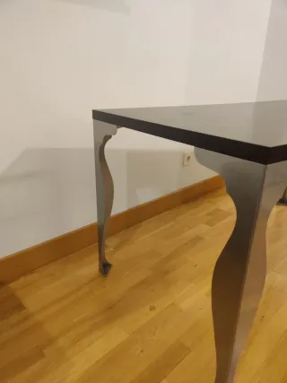 Mesa de comedor madera y metal
