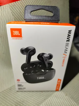 Auriculares Inalámbricos JBL Wave Beam Negros