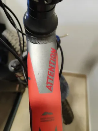 BicicletaMtb Cube Attention29 tallaM (URGE VENDER)