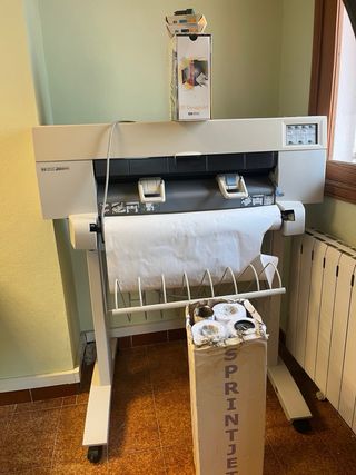 Plotter HP DesignJet 450C, falla correa.