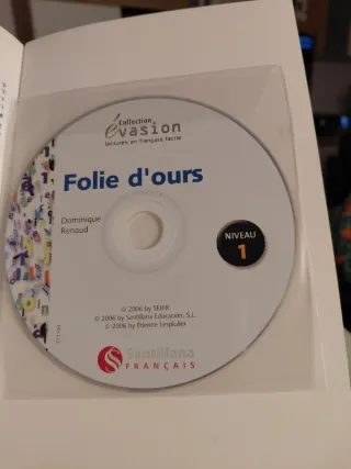 EVASION NIVEAU 1 FOLIE D'OURS + CD